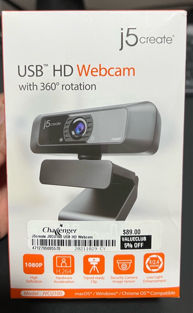 j5create webcam install