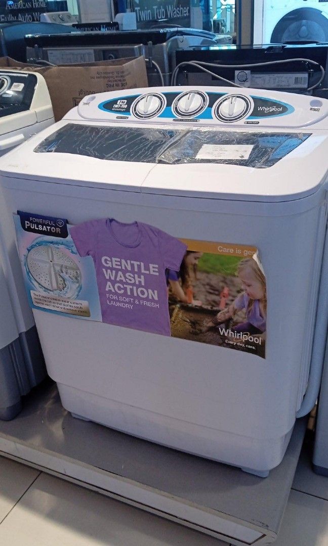 WHIRLPOOL TWIN TUB WASHING MACHINE, TV & Home Appliances, Washing