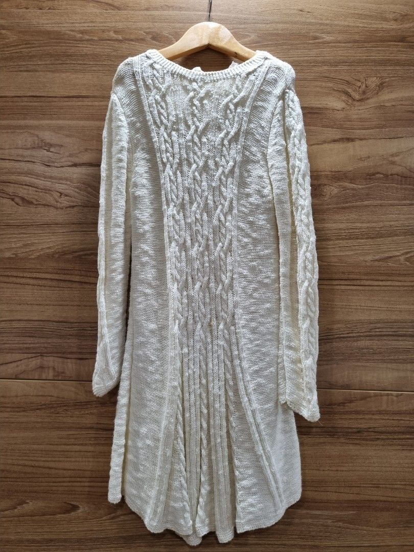 White knit sweater dress hotsell