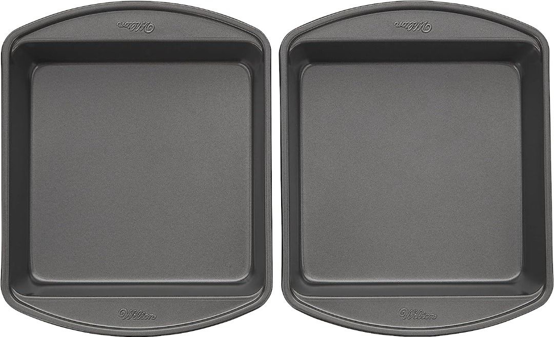 Wilton Aluminum 8-Inch Round Cake Pan Set, Multipack of 2