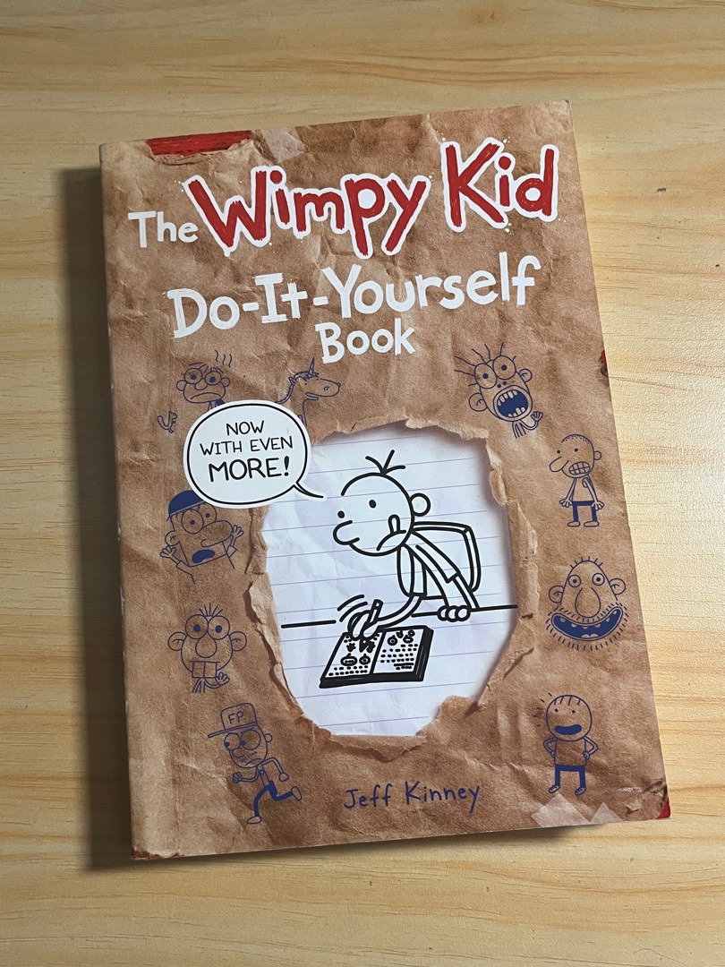 Wimpy kid do it yourself book on Carousell