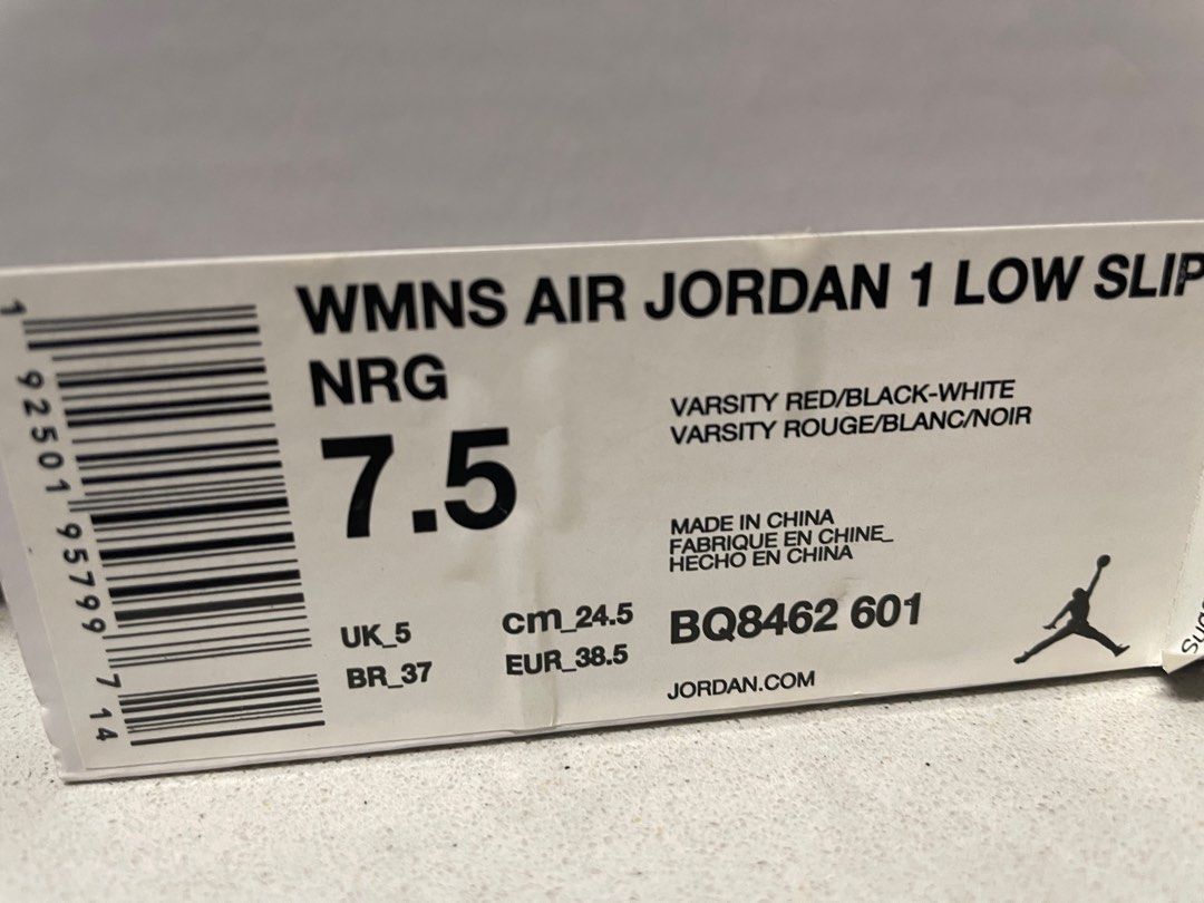 Air jordan 1 new arrivals low slip nrg