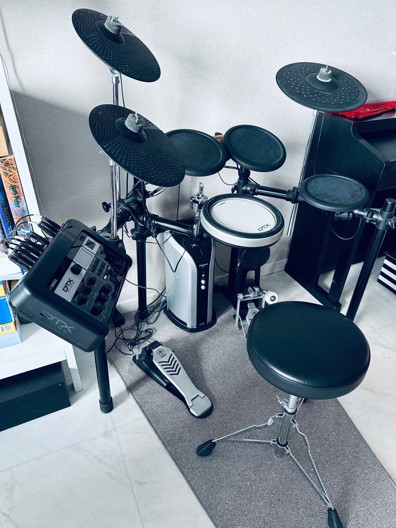 Yamaha Electronic Drum Set DTX6KX, Hobbies & Toys, Music & Media, Musical Instruments on Carousell