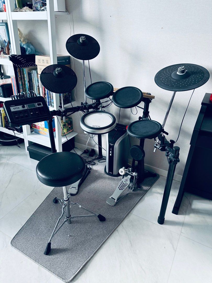 Yamaha Electronic Drum Set DTX6KX, Hobbies & Toys, Music & Media