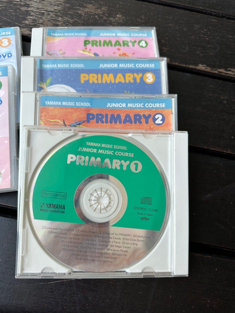 Yamaha Junior course CD, Hobbies & Toys, Music & Media, Music ...