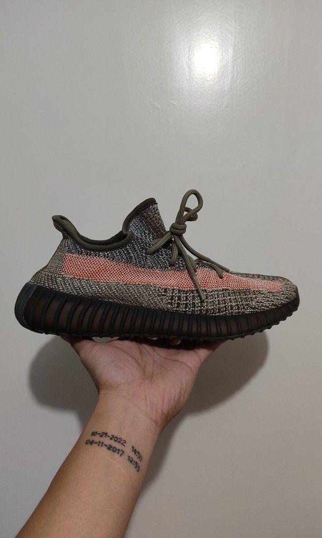 Yeezy 350 v2 Ash Stone, Men's Fashion, Footwear, Sneakers on Carousell