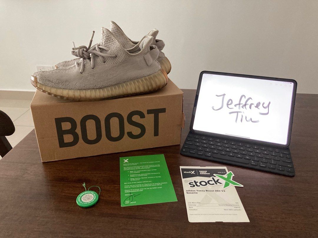 Sesame discount yeezy stockx