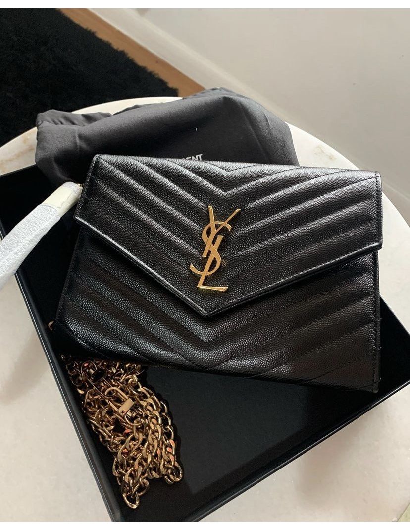 Ysl cheap flap clutch