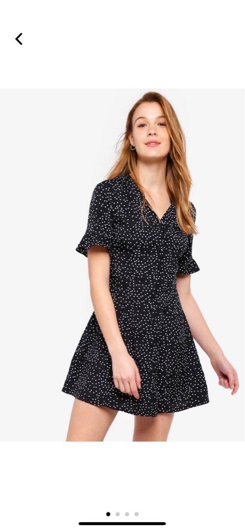 Zalora polka dot best sale dress