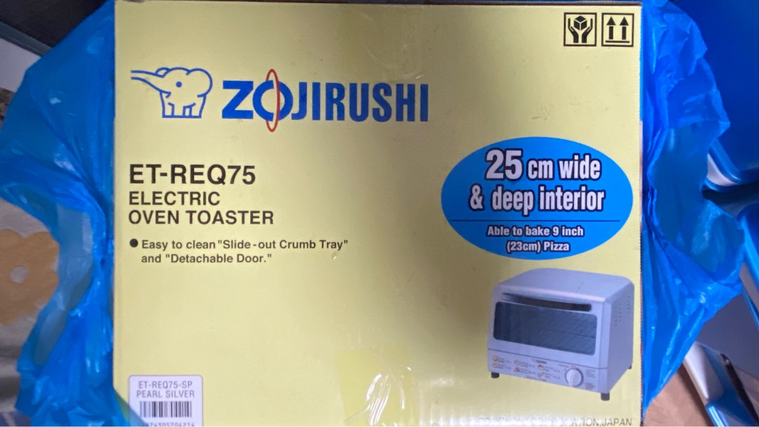 Zojirushi ETREQ75 Electric Oven Toaster, TV & Home Appliances, Kitchen