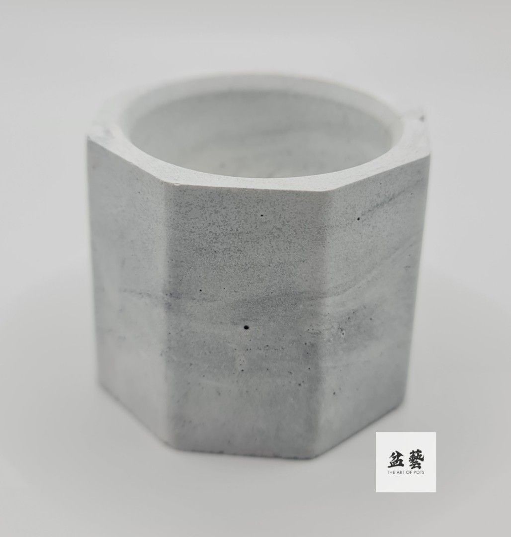 100 Handmade Concrete Flower Pot, Furniture & Home Living, Gardening