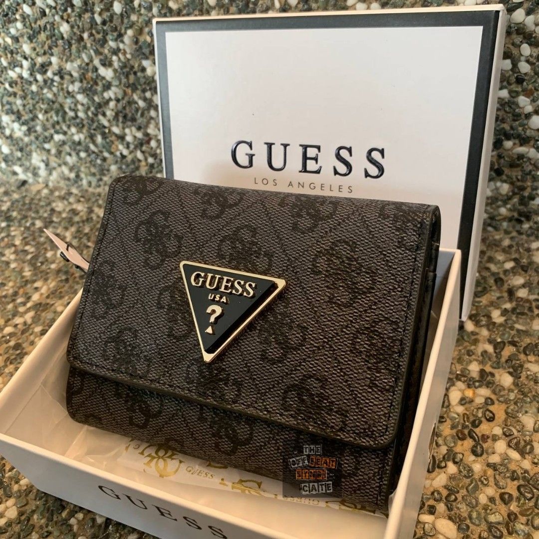 100 Original GUESS Cordelia Trifold Women s Wallet ready stock