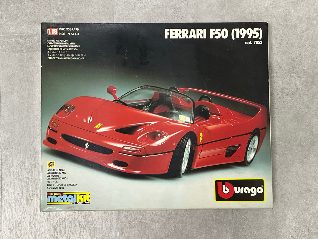 Bburago 1 24 metal kit top