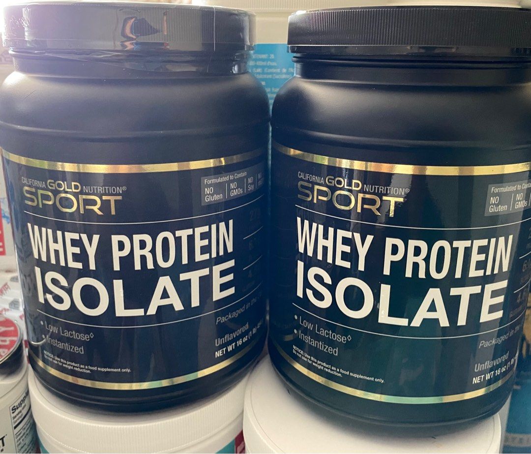 1/2024到期 California Gold Nutrition Whey Protein Isolate 分離乳清蛋白 蛋白粉, 健康及 ...