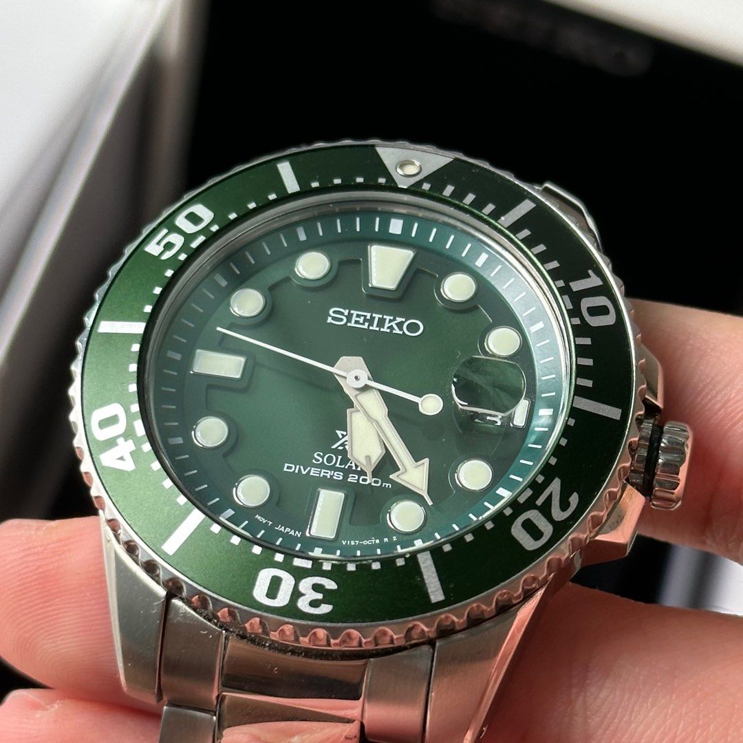 12 2022 Seiko Prospex HULK Asia Exclusive Edition Solar Diver
