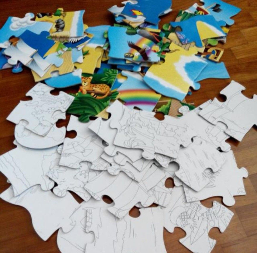 (15 Fast Deal) Kids Floor Puzzles, Giant Puzzles, Games, Hobbies