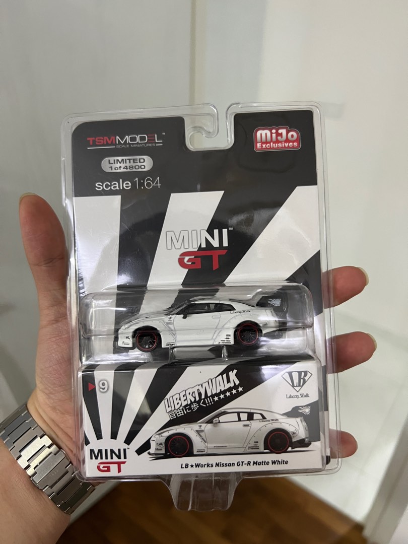 1:64 Mini GT LB Works Nissan GT-R R35 Matte white blister pack, Hobbies ...