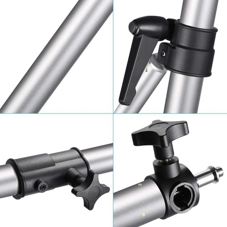 Wall Mounting Triangle Boom Arm, Foccalli Adjustable Ring