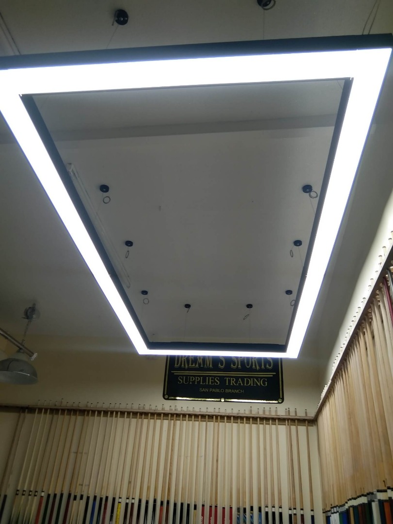 8FT PERIMETER BILLIARD LED POOL TABLE LIGHT on Carousell