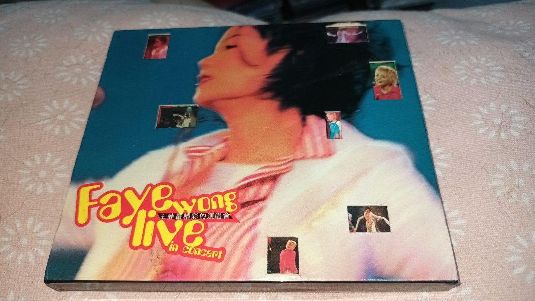 CD Faye Wong Live in Concert 王菲 最精彩的演唱會 日本版