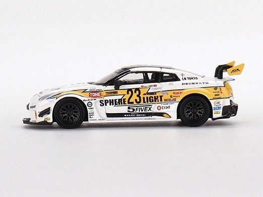 送料無料 非冷凍品同梱不可 MINI GT 1/64 LB R35 GT-R 世界限定5000台