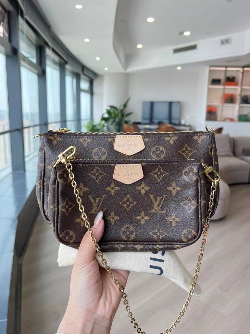 PRE-ORDER] Preloved Louis Vuitton Multi Pochette, Luxury, Bags