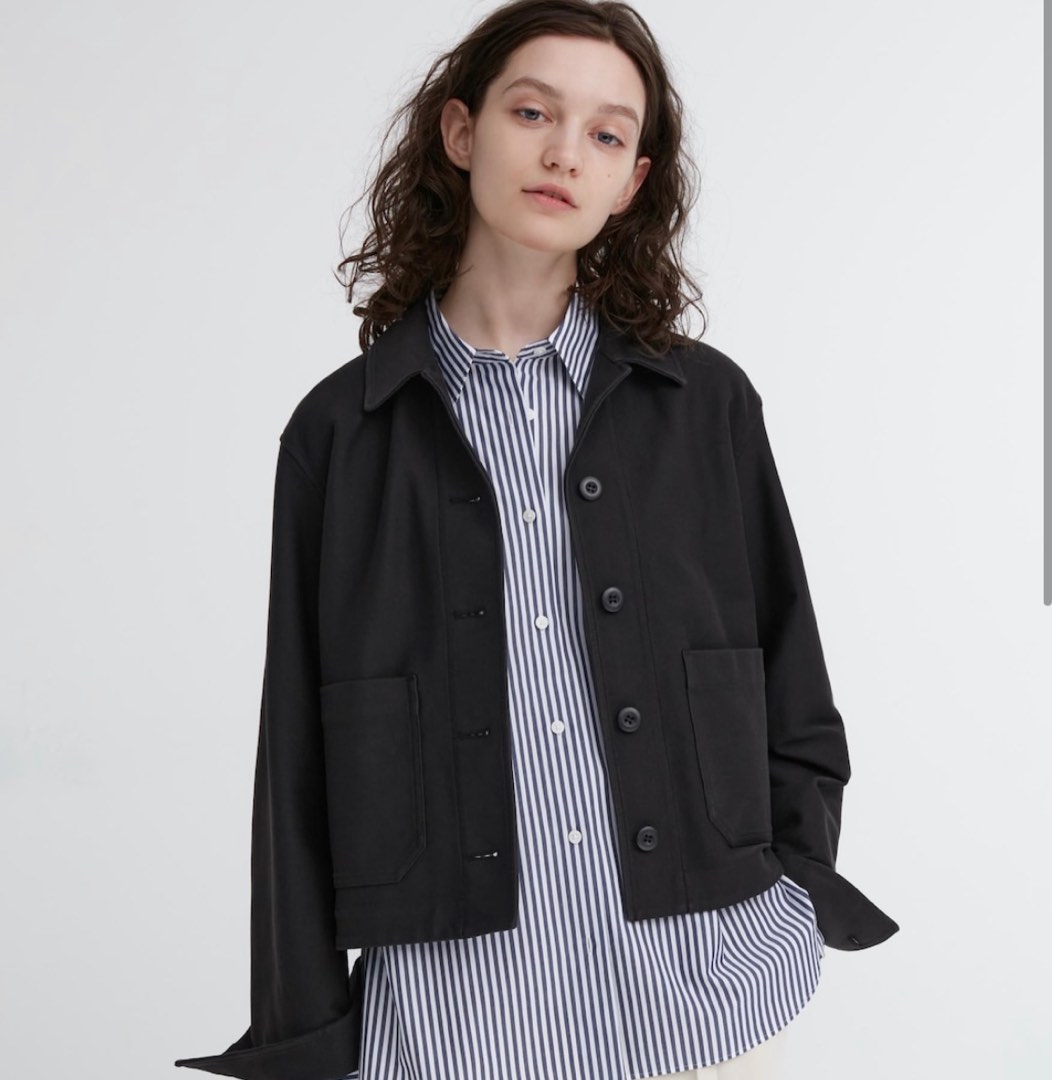 Uniqlo jersey jacket discount
