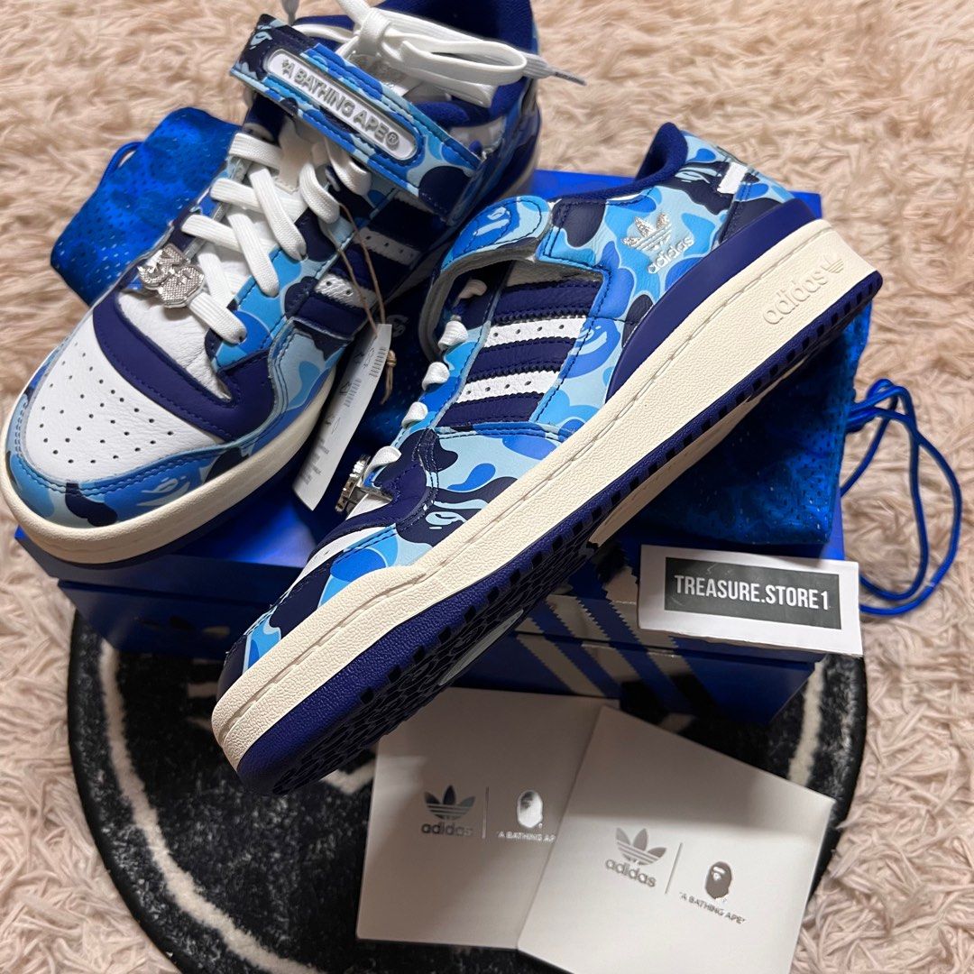 Adidas Forum Bape 8.5UK Men s Fashion Footwear Sneakers on