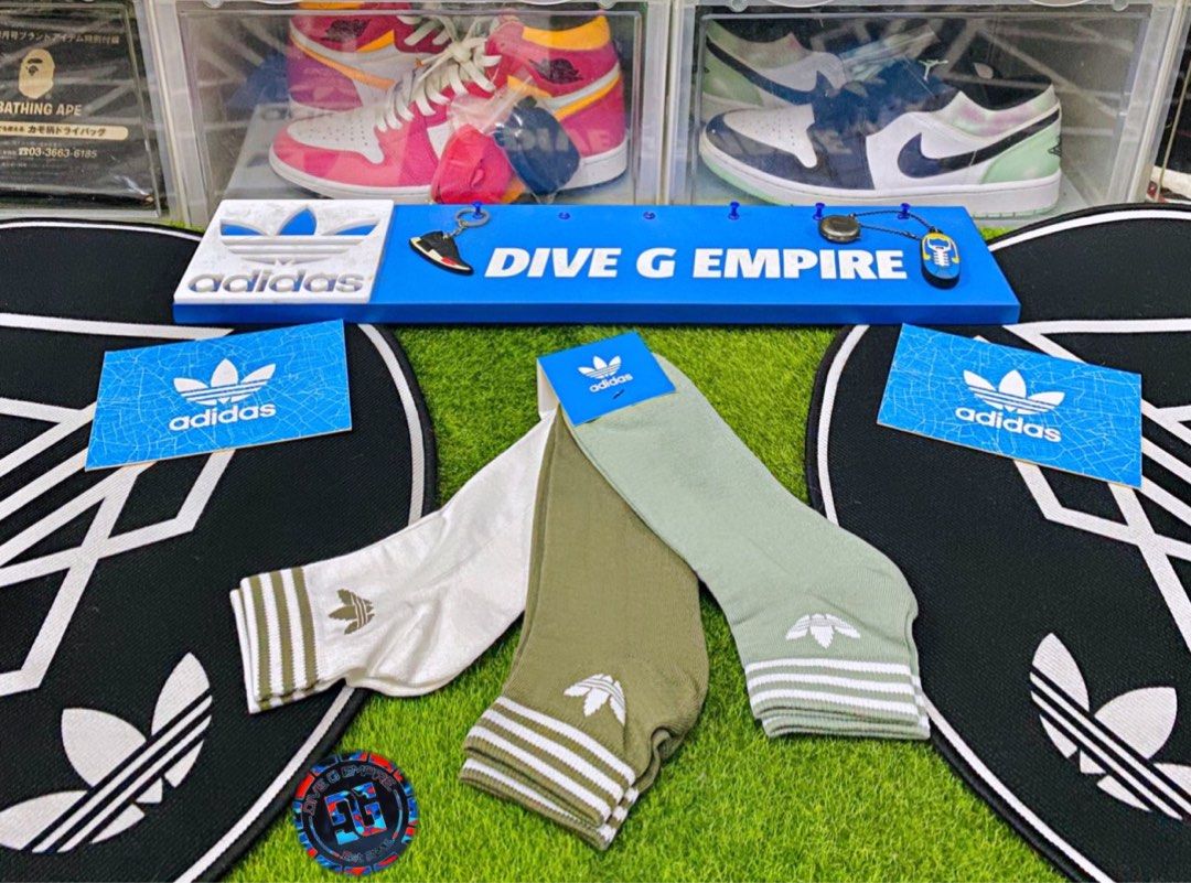Trefoil ankle shop socks 3 pairs