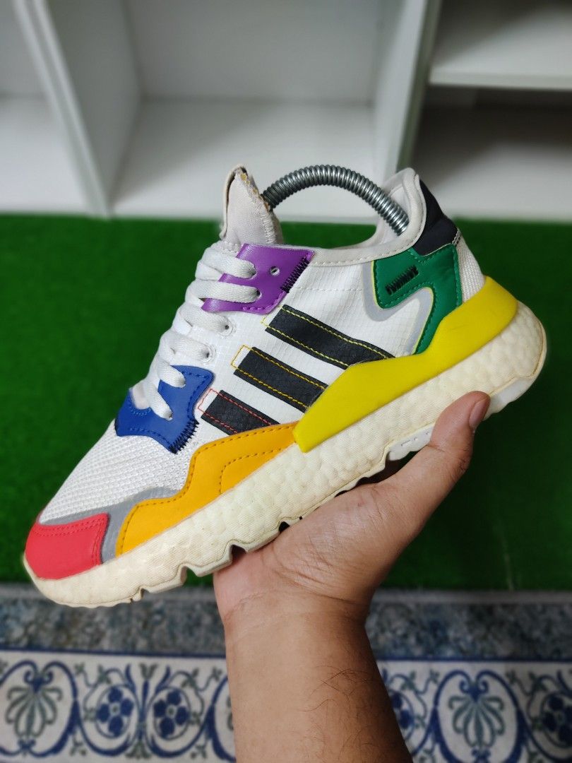 ADIDAS NITE JOGGER PRIDE Men s Fashion Footwear Sneakers on