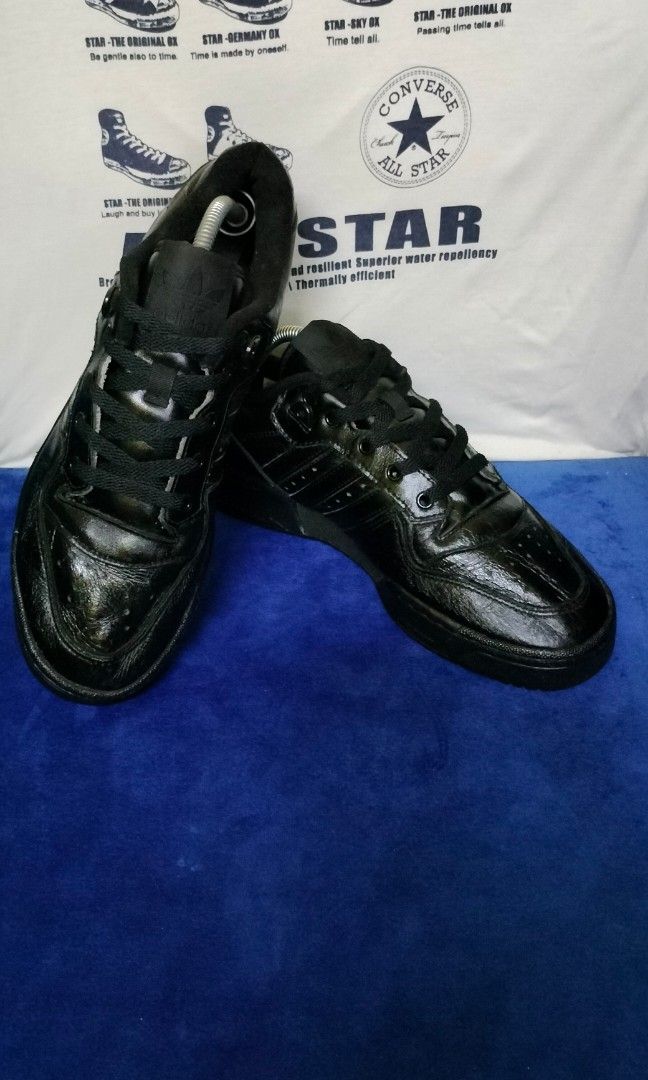 adidas rivalry low street tripleblack Men s Fashion Footwear