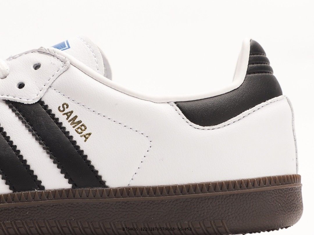 Adidas Samba OG Cloud White Core Black White shoes US 5.5 - US 11