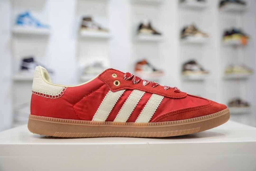 adidas gazelle silver green womens WALES BONNER X ADIDAS MILLENNIUM SAMBA