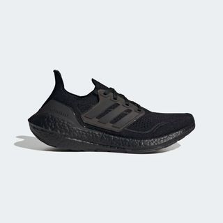 Adidas Ultraboost 21 Women Shoes Sepatu Running Wanita Original BNIB Resmi Triple Full Black