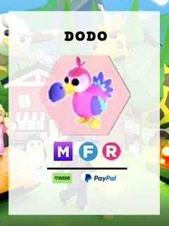 Adopt Me -Dodo MFR ( Roblox )