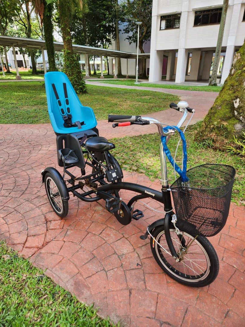 tricycle with child seat