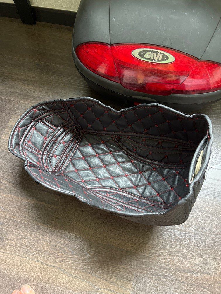 Aerox Seat Storage Padding, Motorcycles, Motorcycle Accessories on Carousell
