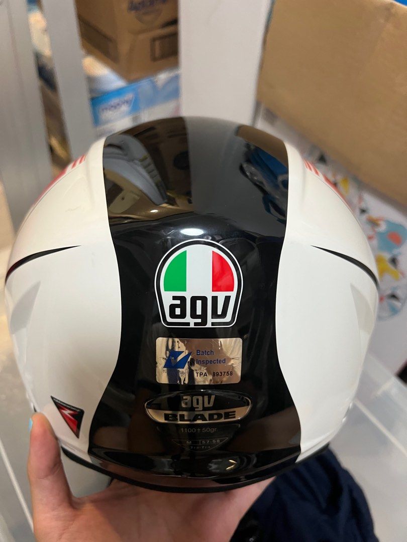 AGV Italy half face helmet, Motorcycles, Motorcycle Accessories on