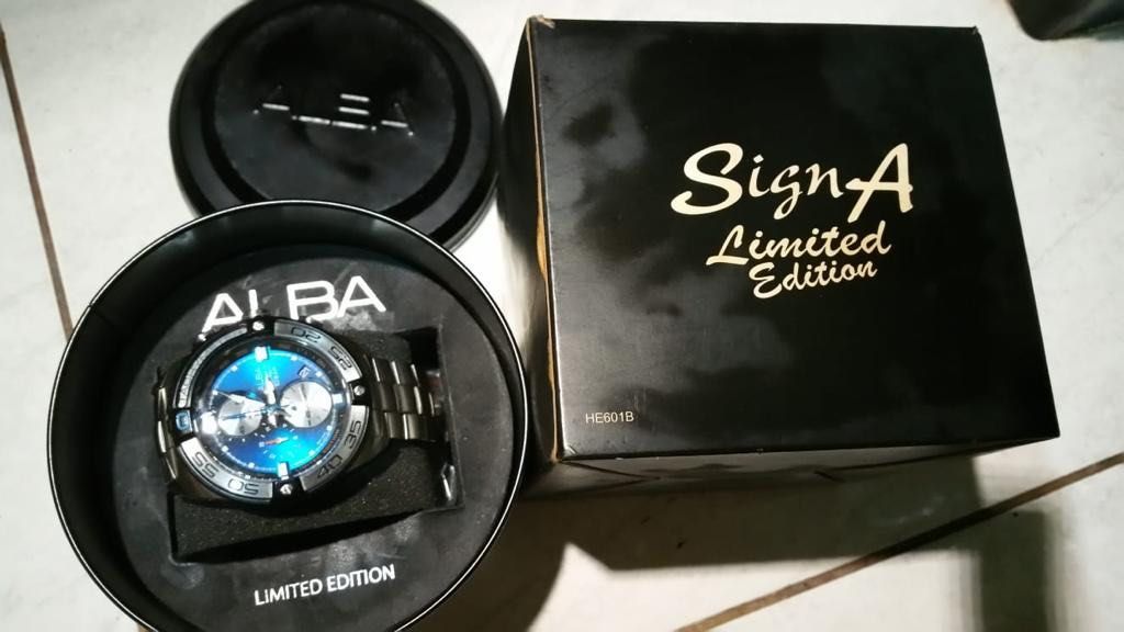 Alba signa limited edition Fesyen Pria Jam Tangan di Carousell