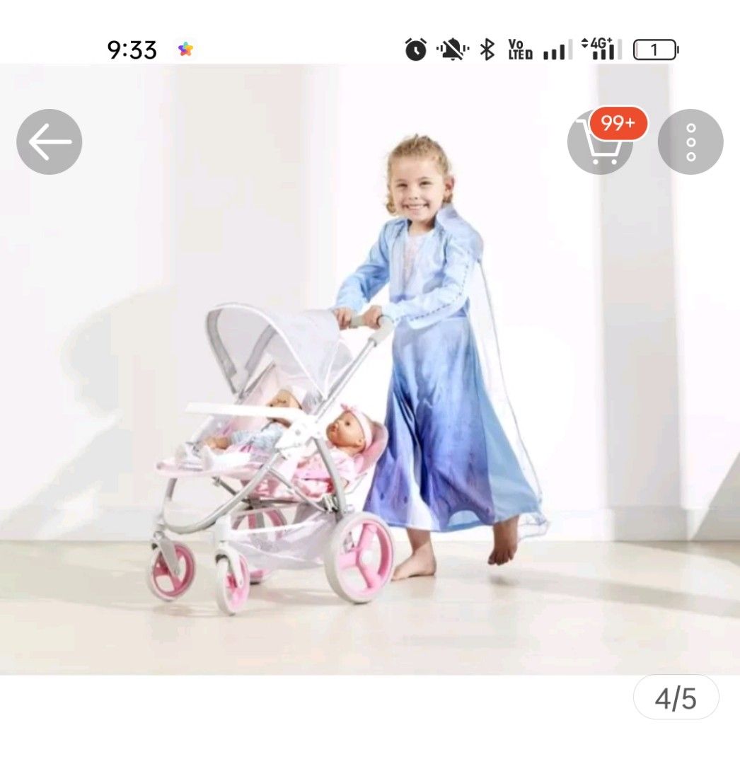 Twin store pram kmart