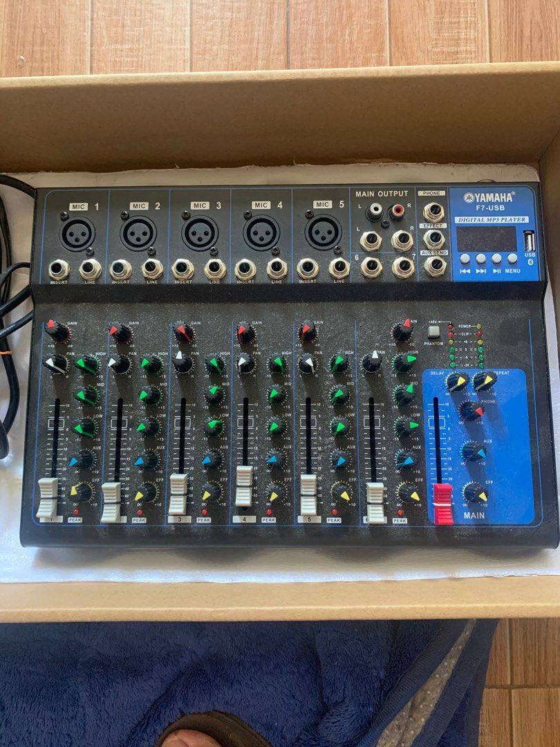 audio mixer yamaha 6 channel (Category: Other Audio Equipment) located in Caloocan City. Submitted by rubenranonjr0 (Listing ID 1235327004, Image 3). Description: only used twice then never use anymore due to upgrade.