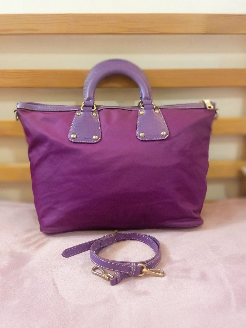 Authentic Prada Nylon 2way bag, Women's Fashion, Bags & Wallets, Tote