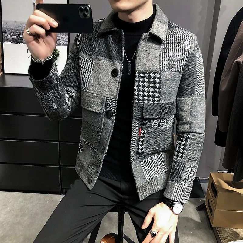 Mens casual fall discount jacket