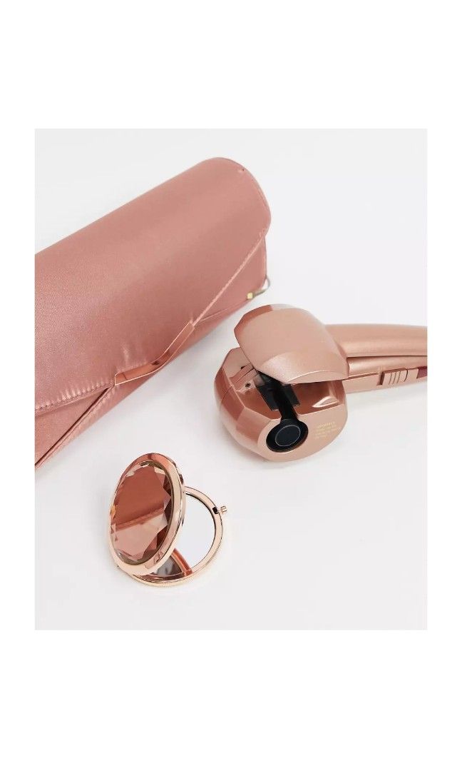 Babyliss curl secret rose gold gift set curler hair champagne auto automatic asos authentic