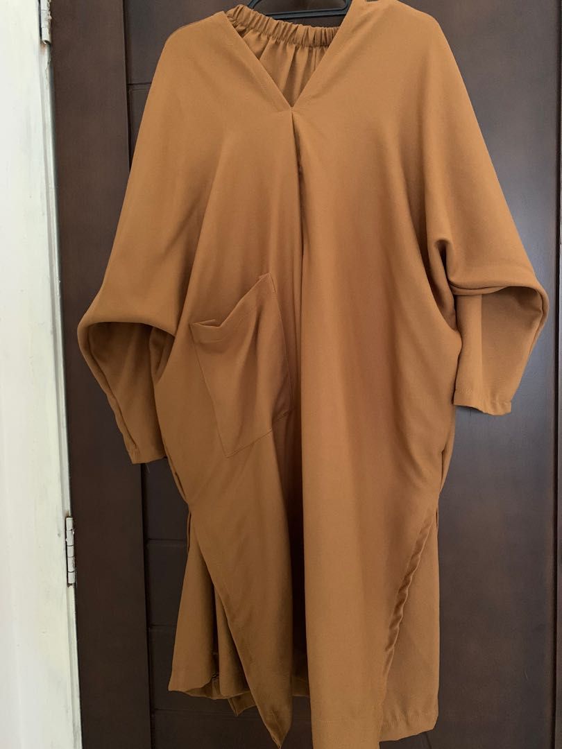 Baggy suit, Women's Fashion, Muslimah Fashion, Baju Kurung & sets on Carousell