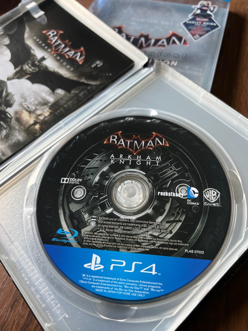 Steelbook 4k Fnac Jeu PS4 Batman Arkham Knight - Édition Spéciale Steelbook (boîtier Métal), Très Bon état Aquaman Et Le Royaume Perdu 4k