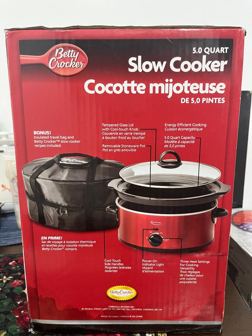 Betty Crocker Slow Cooker on Carousell