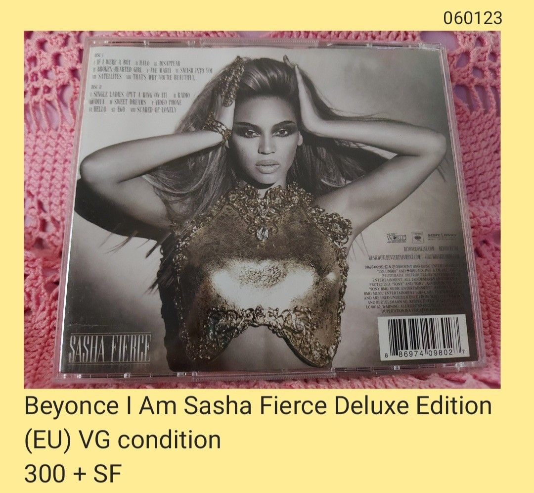 Beyonce I Am Sasha Fierce Deluxe Edition 2cd Unsealed Hobbies And Toys