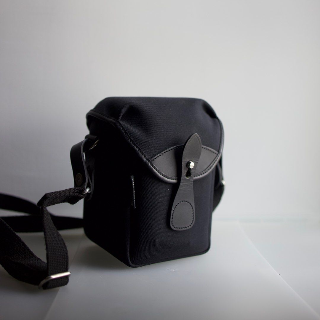 Billingham 72 Camera Bag Black FibreNyte Black Leather