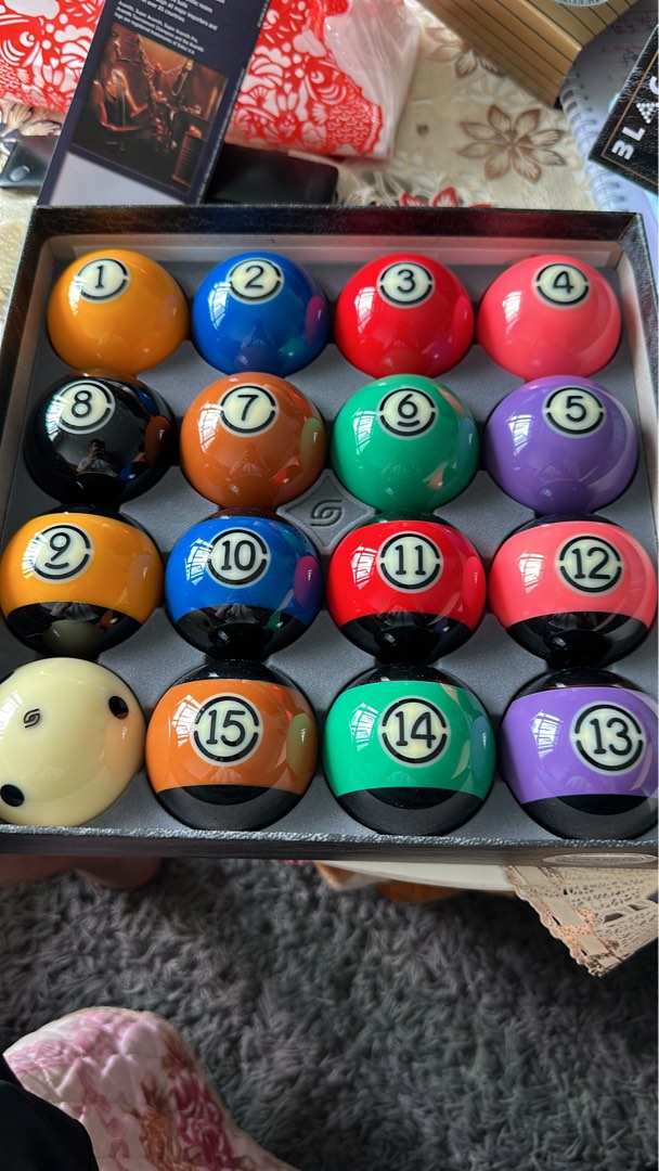 Black aramith tournament pool ball, Sports Equipment, Sports & Games